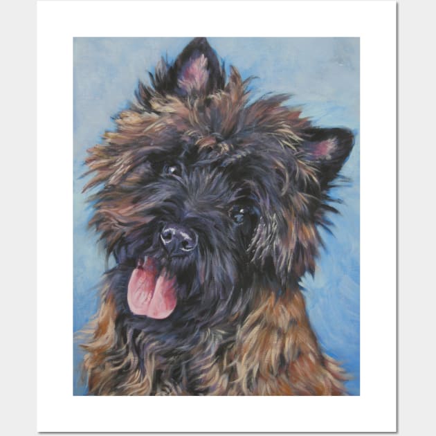 Cairn Terrier Fine Art Painting Wall Art by LASHEPARD